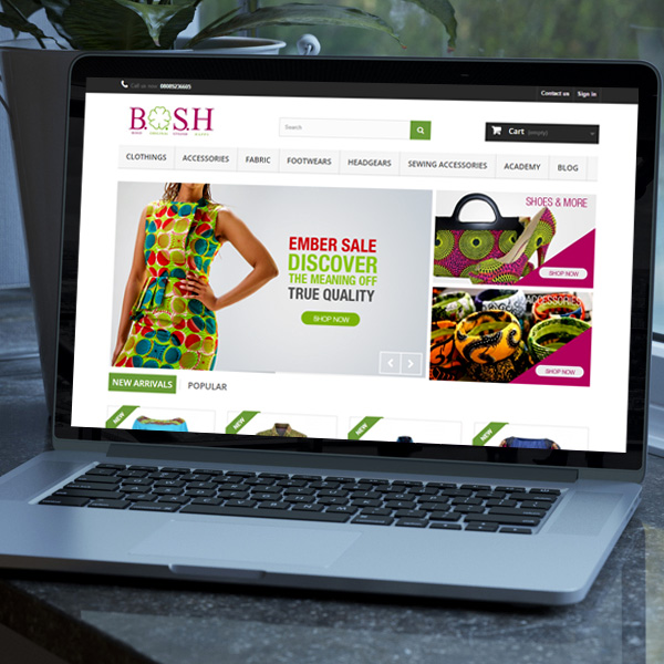 Bosh e-commerce Site